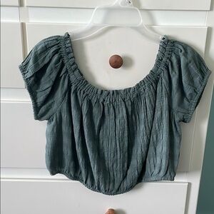 Aerie green top